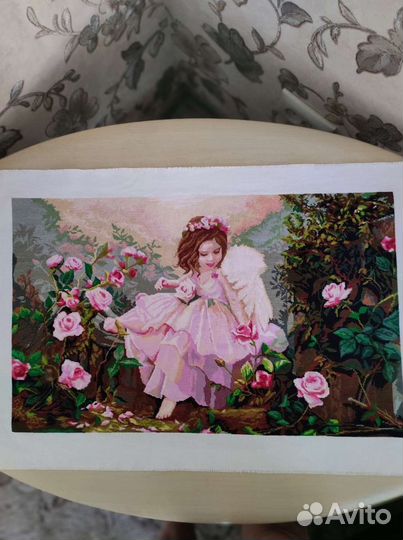 Вышивка Ангел, большая