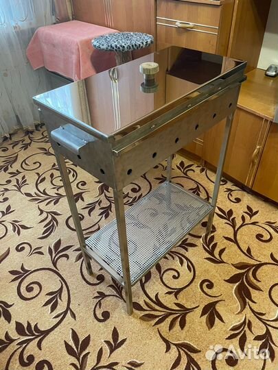 Мангал с крышкой