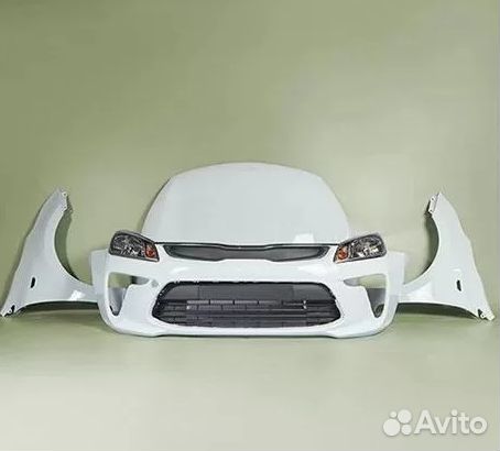 Ноускат Kia Rio 4 17-20 морда в сборе