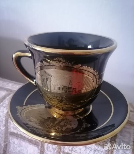 Чашка с блюдцем из Греции
