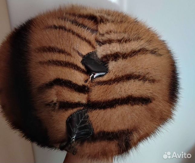 Берет норковый