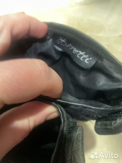 Полусапоги италия стеганные