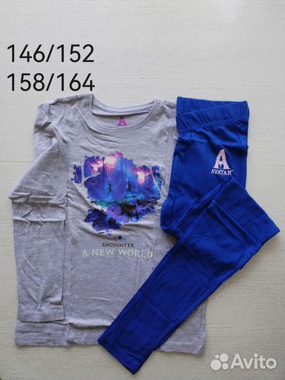 Пижамы, размер 158/164