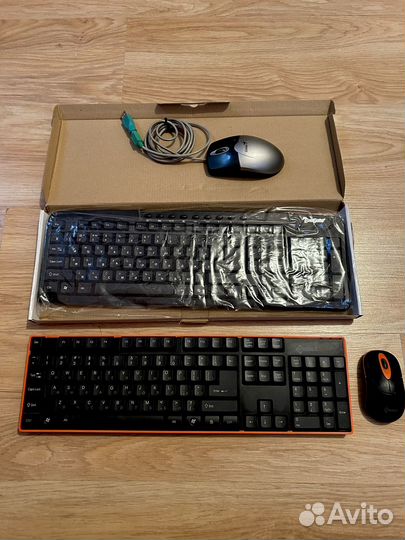 Беспроводная клавиатура и мышь