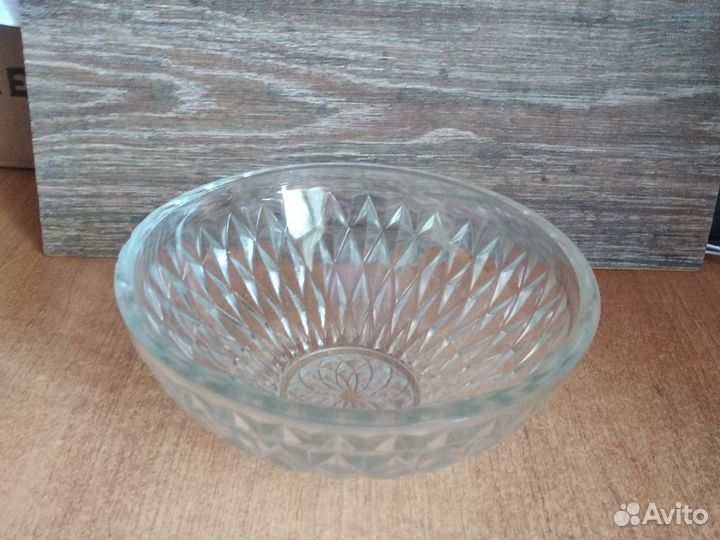 Салатник хрустальный