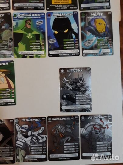 Карточки Черепашки ниндзя: Путь ниндзя, Воины тени