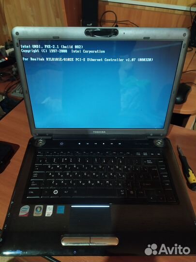 Продается ноутбук Toshiba A-300C