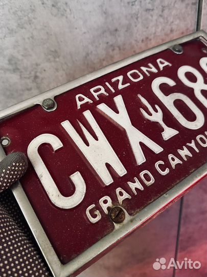 Американские автомобильные номера оригинальные