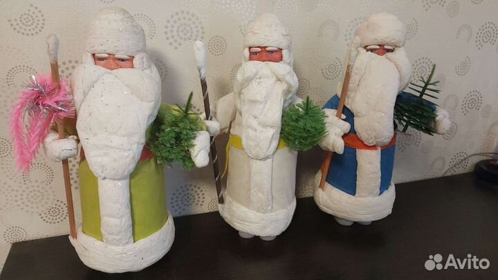 Дед мороз с елочкой СССР