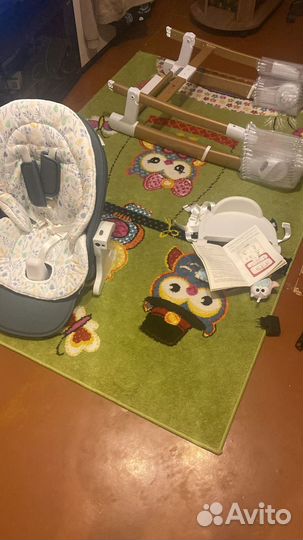 Детская качеля шезлонг