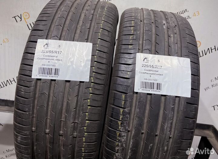Continental ContiPremiumContact 5 225/55 R17 94Y