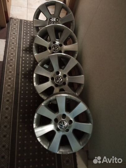 Оригинальные диски и шины на volkswagen tiguan r16