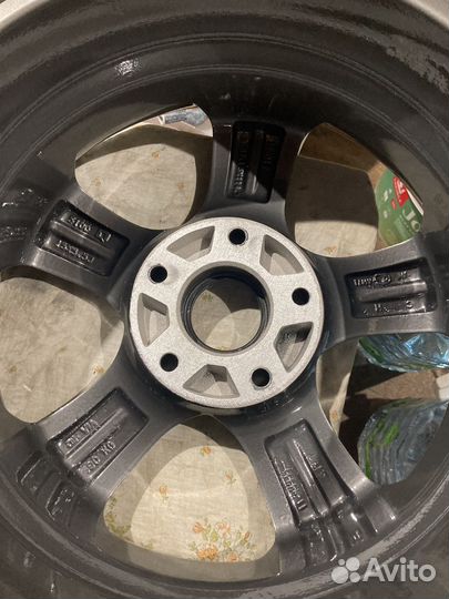 Литые диски Hyundai i30/Solaris 5-114,3 5,5J