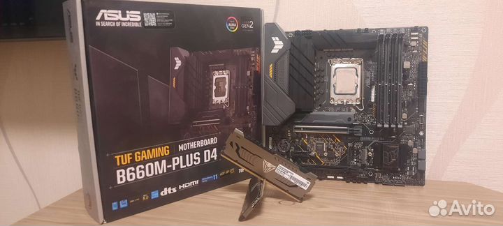 I5 12400f/b660/ddr4 16g 4400mhz