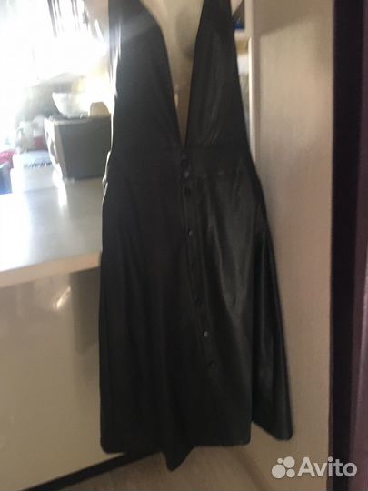 Кожаный сарафан