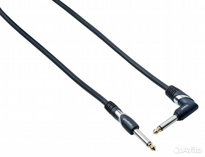 Кабель гитарный Bespeco hdpj600 6 m (прямой/углово