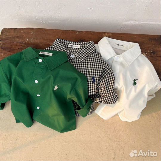 Рубашка детская для мальчиков