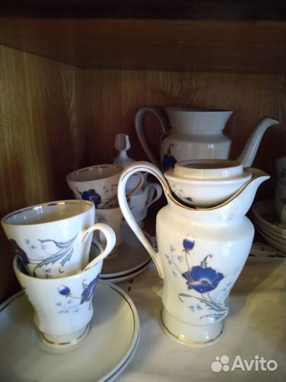 Сервизы. Кофейный, столовый