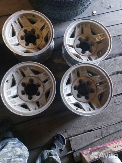 Диски литые титан тойота на 15