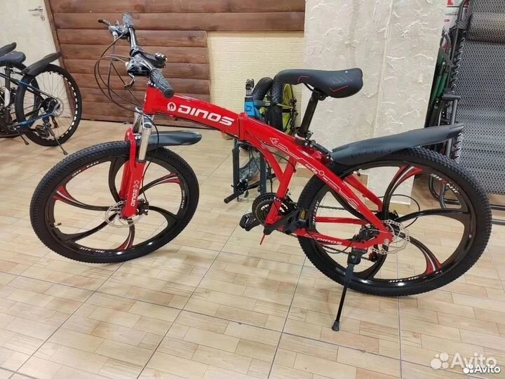 Велосипед скоростной на литых дисках