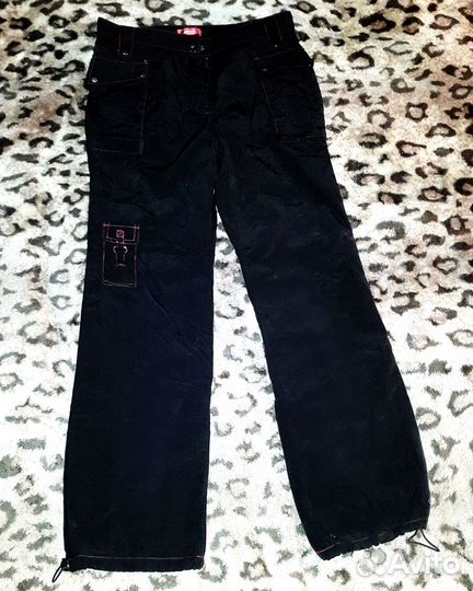 Брюки лыжные тёплые зимние утеплённые размер 46-48