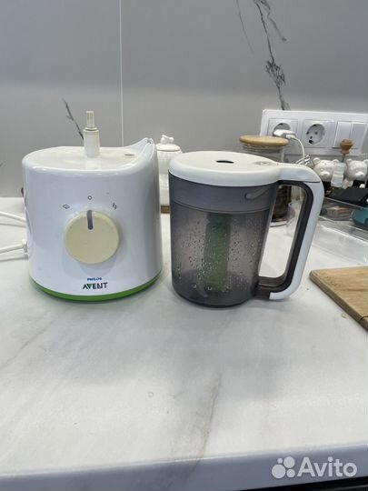 Пароварка блендер avent