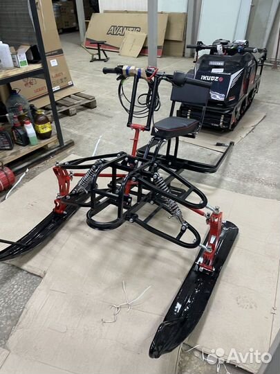 Мотобуксировщик Ikudzo 2.0 1450/500 EKR17 (с ревер