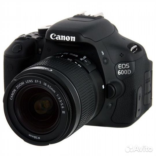 Цифровая камера Canon EOS-600D Kit 18-55/55-250 mm