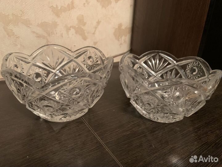 Хрустльная посуда СССР