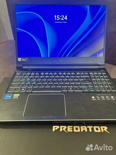 Игровой ноутбук Acer Predator Helios 300
