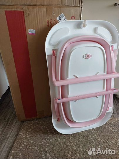 Детская ванночка для купания складная