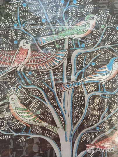 Картина на папирусе из Египта