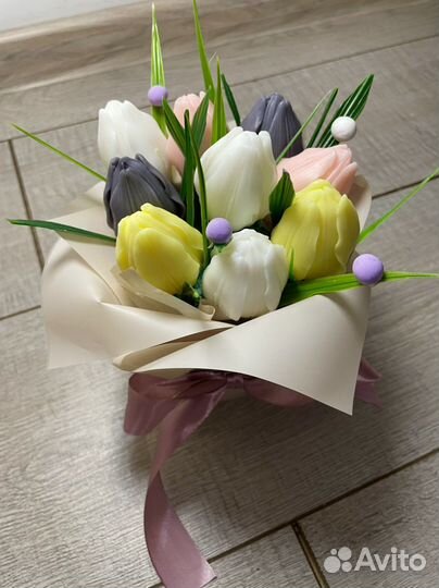 Букеты из мыла