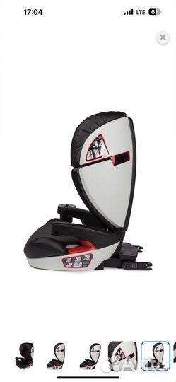 Автокресло babyton comfort fix eco black 15-36 кг