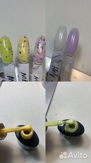 Набор гель лаков бу