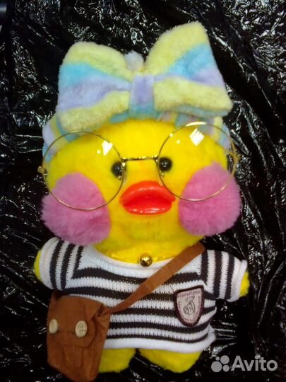 Мягкая игрушка (новая) Утя желтая lalafanfan