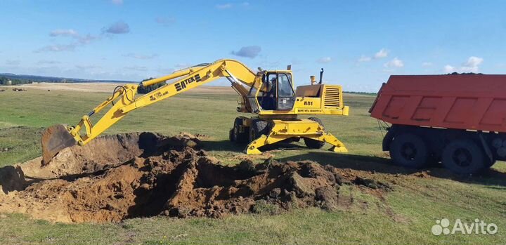 Услуги экскаватора