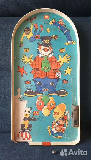 Настольный бильярд (пинбол) СССР винтаж