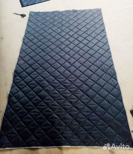 Тёплая штора на дверь 1,4х2,4м