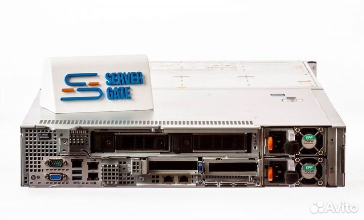 Сервер Dell R740xd2 24LFF 2xGold 6126 384GB