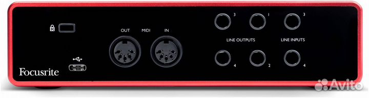 Focusrite Scarlett 4i4 3rd Gen - Аудиоинтерфейс