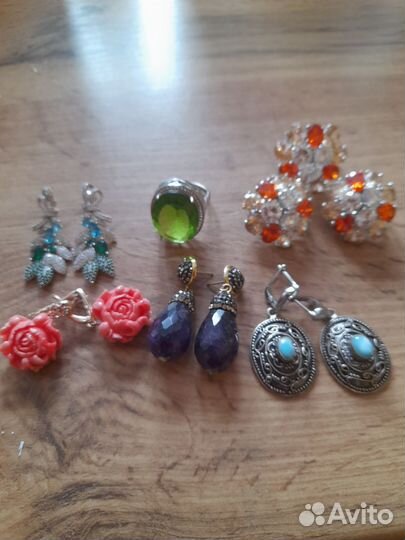 Кольца,серьги