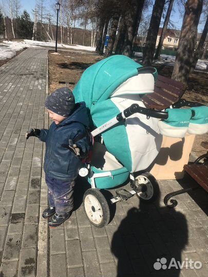 Коляска 3 в 1 riko brano ecco