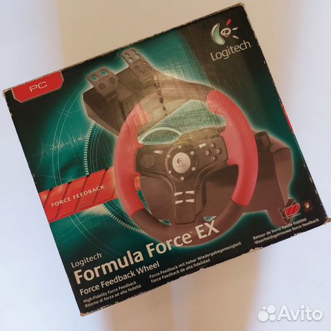 Руль игровой Logitech Formula Force EX, Б/У объявление продам