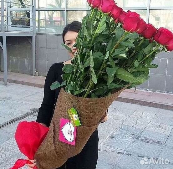 Высокие розы