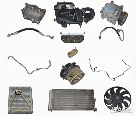 Комплект кондиционера fiat doblo 1.4