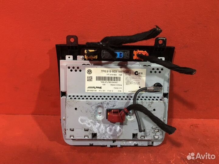 Дисплей информационный Volkswagen Touareg 2 (Nf)