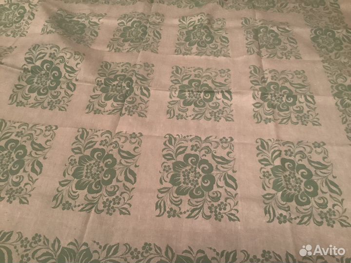 3 скатерти и 9 салфеток-лен 100