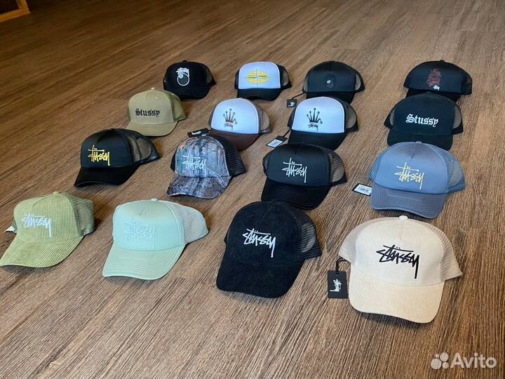 Оригинальные кепки Stussy