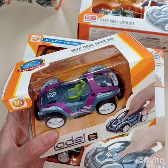 Новая машинка конструктор набор